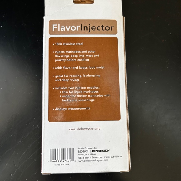 Flavor Injector Stainless Steel with 2 Needles. NIB - Picture 5 of 5
